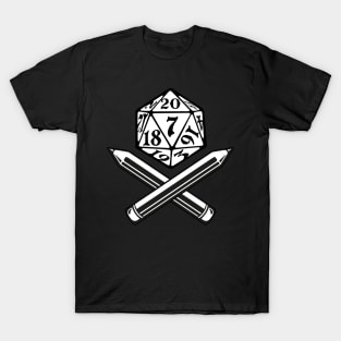 Pen and Paper Jolly Roger T-Shirt